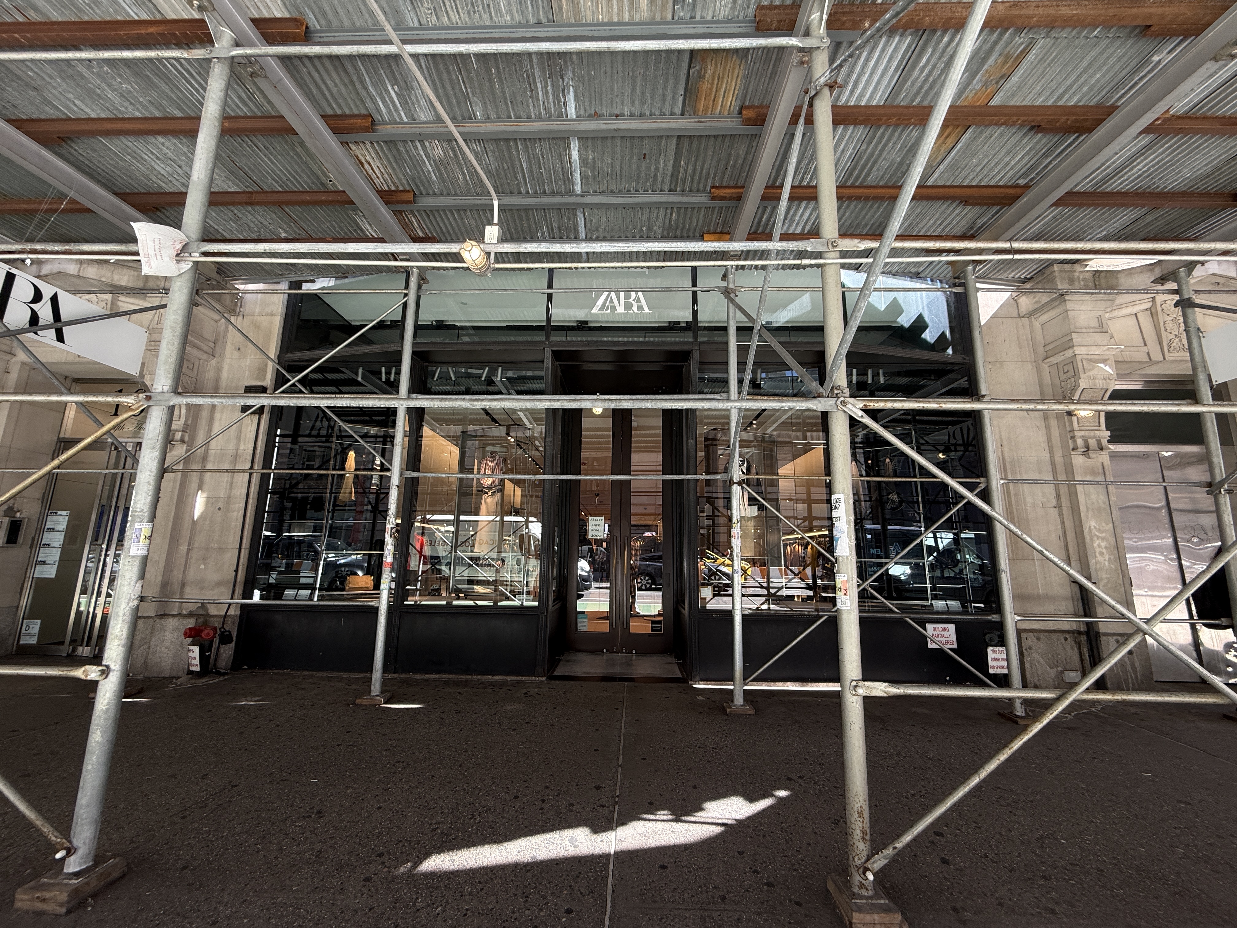 Zara Store Entrance